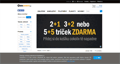 Desktop Screenshot of geekshirts.cz